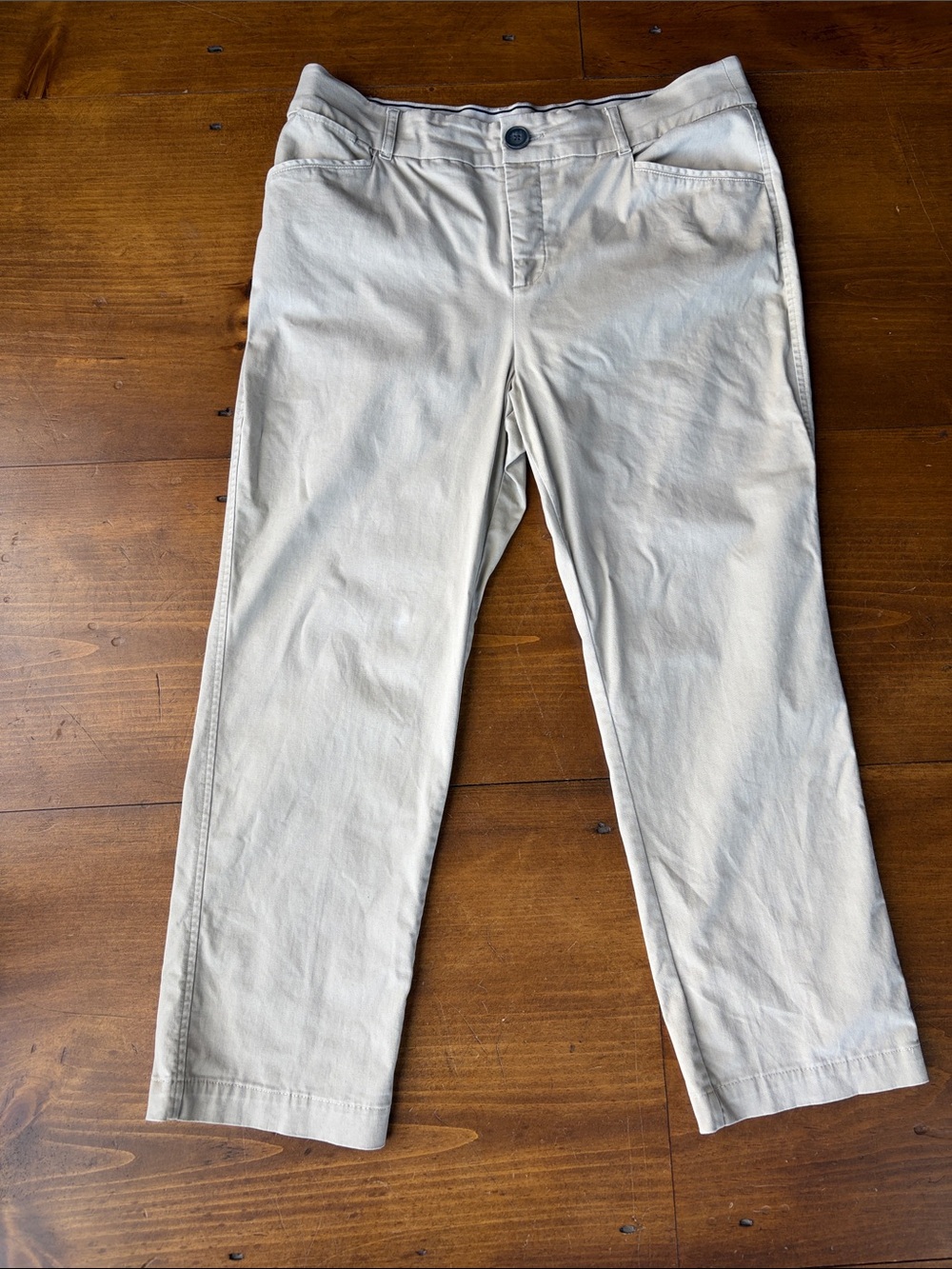 Christopher & Banks Signature Comfort Khakis Sz 10P